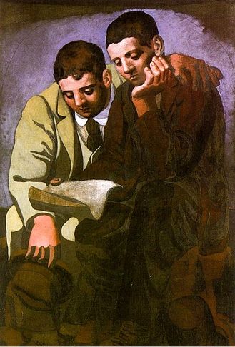 Picasso Reading The Letter 1921